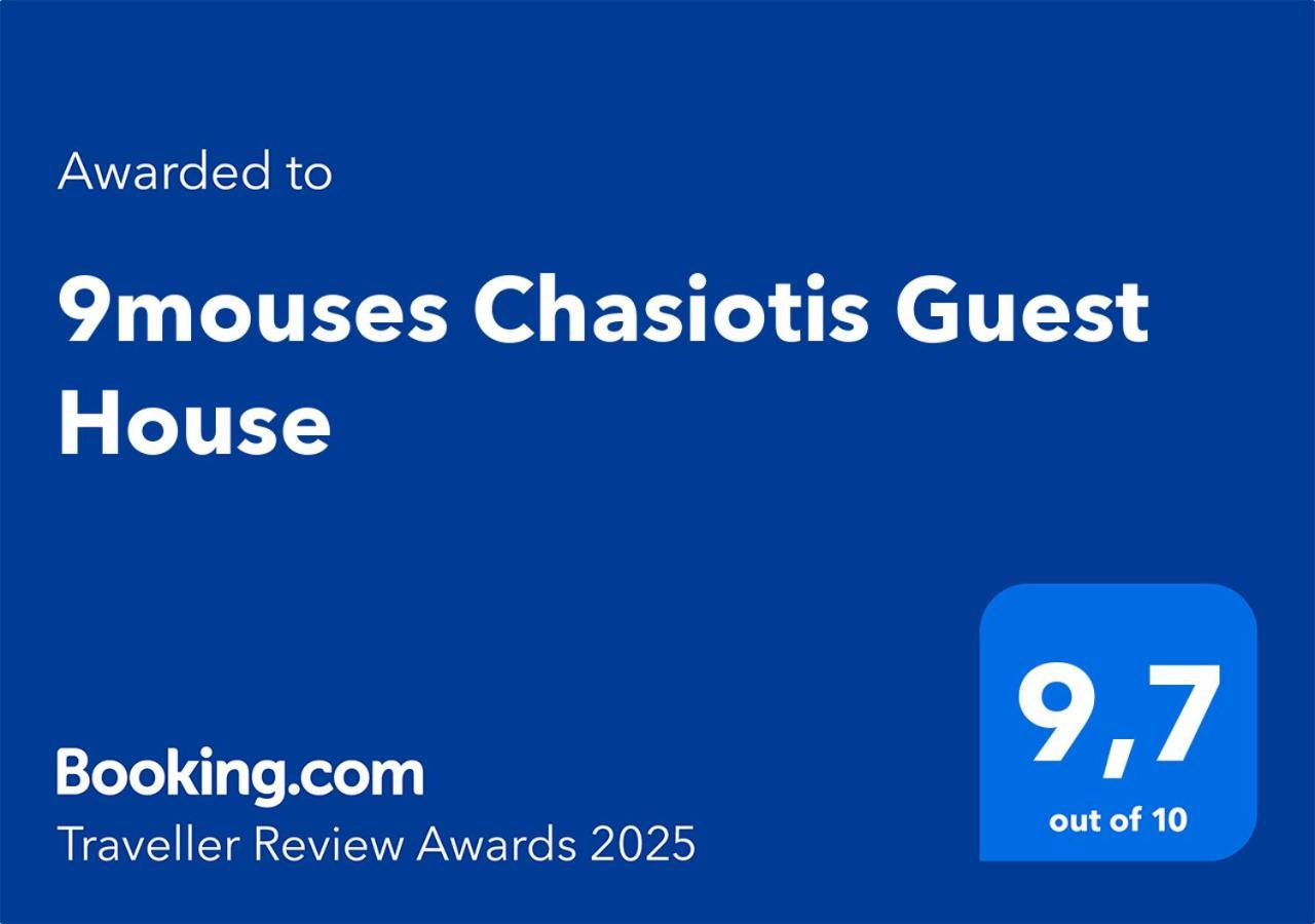 9Mouses Chasiotis Guest House Ampelakia Exteriér fotografie